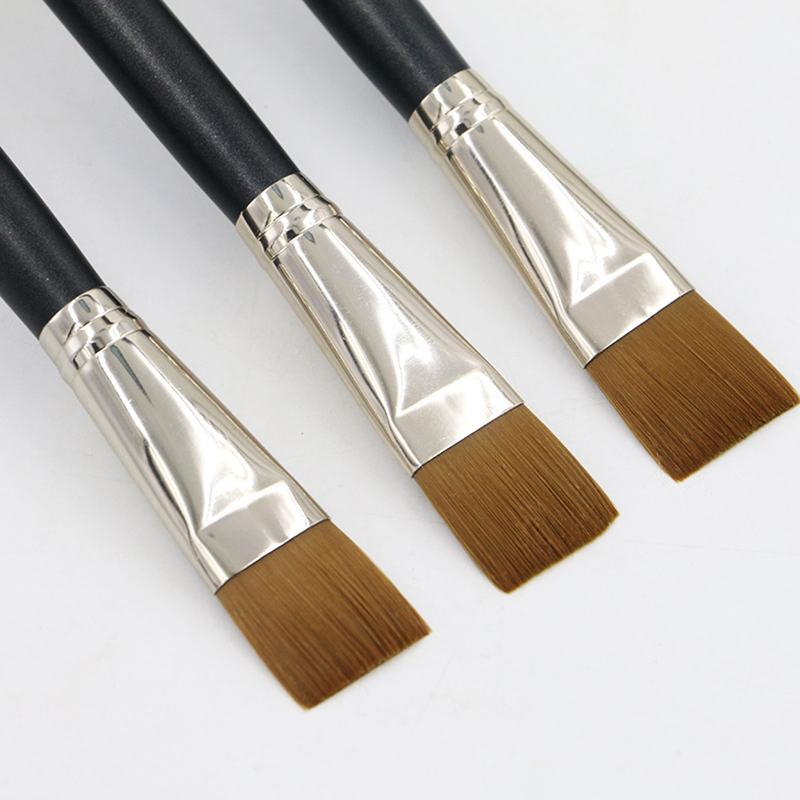 Beauty Makeup Women - 【L】플랫 스퀘어 파운데이션 브러쉬 소프트 헤어