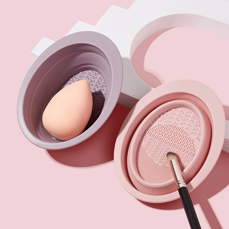 Beauty Makeup Korean - 실리콘 메이크업 브러쉬 세척볼 뷰티 화장품