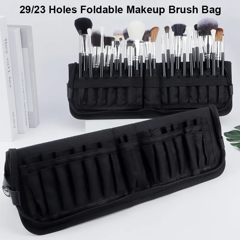 Beauty Makeup Women - 29/23 구멍 접이식 메이크업 브러쉬 가방