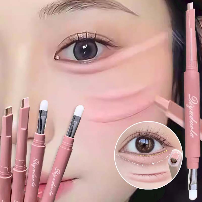 Beauty Makeup Korean - 한국산 2in1 리잉 실크웜 펜 방수