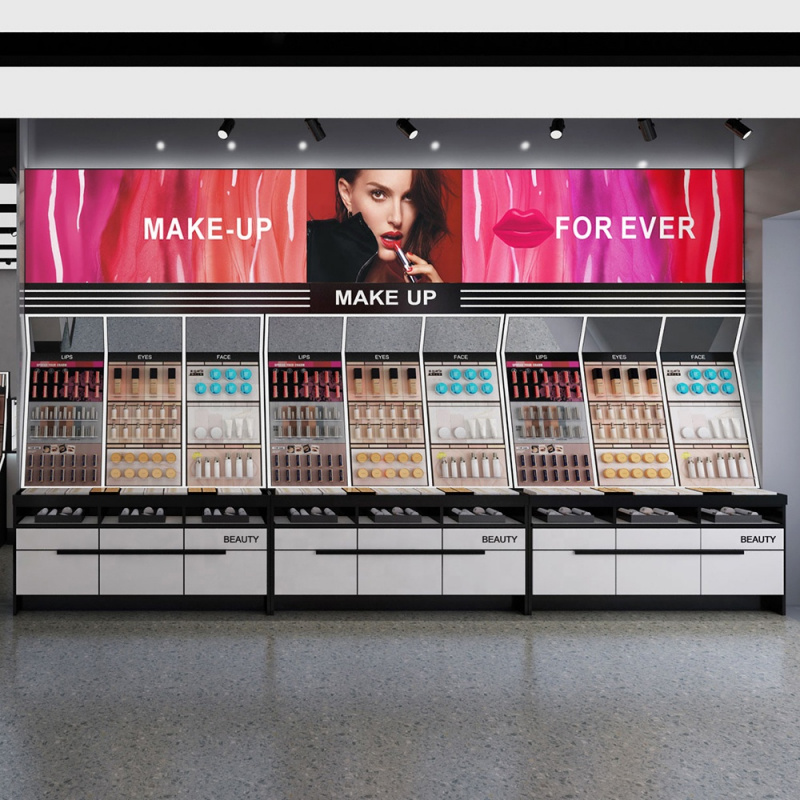 맞춤형 메이크업 스토어 화장품 소매 카운터 테이블 선반 - Beauty Makeup Store 리뷰 및 가격