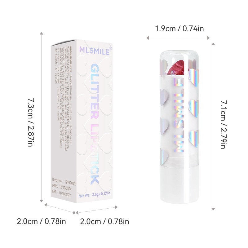 별이 빛나는 글리터 립스틱 오랫동안 지속되는 매트 전이 - Beauty Makeup Store 리뷰 및 가격