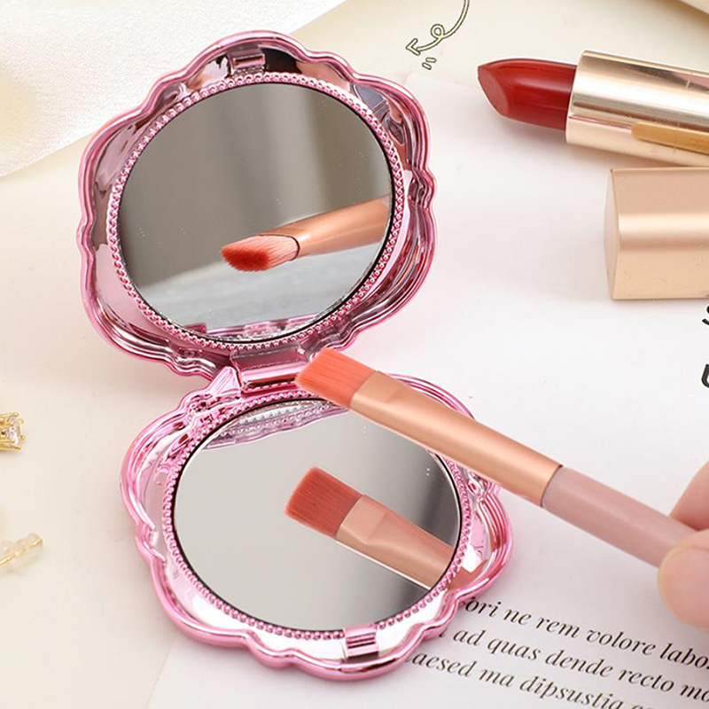 (BF06)1PC 휴대용 레트로 장미 꽃 미니 소형 포 - Beauty Rose Makeup 리뷰 및 가격