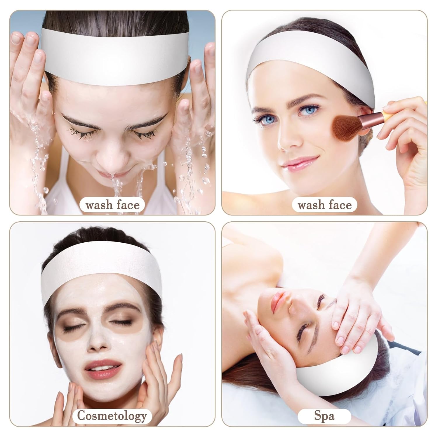50/100/200PCS 여성용 일회용 페이셜 헤드밴드 - Beauty Makeup Women 리뷰 및 가격