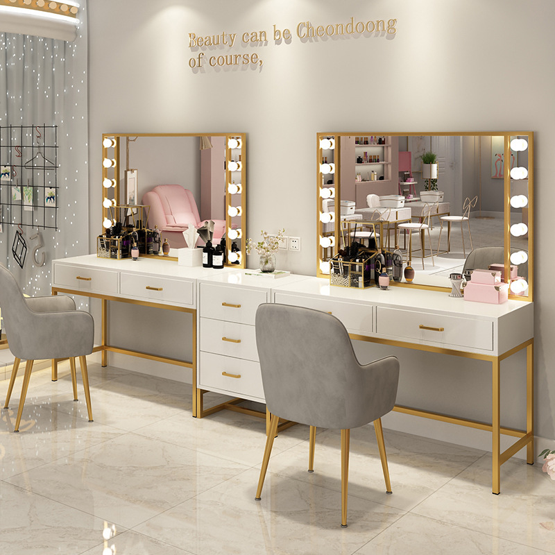 메이크업 테이블 사진 스튜디오 조명 포함 메이크업 테이 - Beauty Makeup Store 리뷰 및 가격