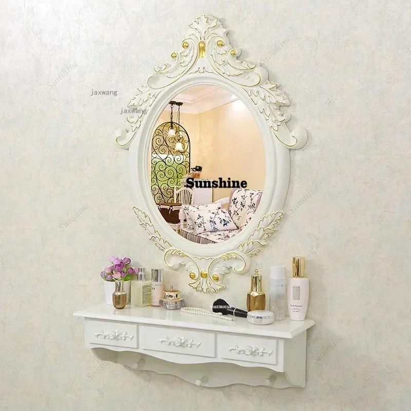 의류 매장 복고풍 장식 거울 호텔 고급 벽걸이 화장 거 - Beauty Makeup Store 리뷰 및 가격