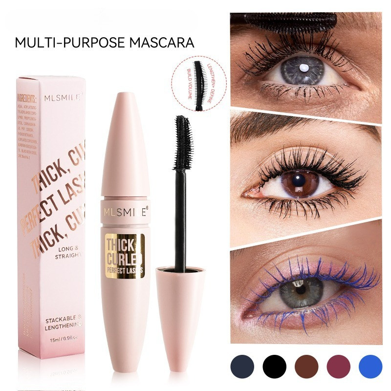 컬러풀 마스카라 블랙 및 컬러스 볼륨업 컬링 번짐 방지 - Beauty Makeup Store 리뷰 및 가격