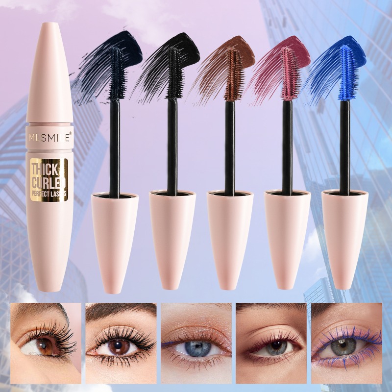 컬러풀 마스카라 블랙 및 컬러스 볼륨업 컬링 번짐 방지 - Beauty Makeup Store 리뷰 및 가격